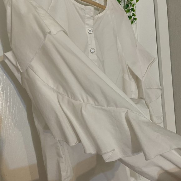 Splendid Henley Ruffle Sleeve Top - Picture 6 of 6